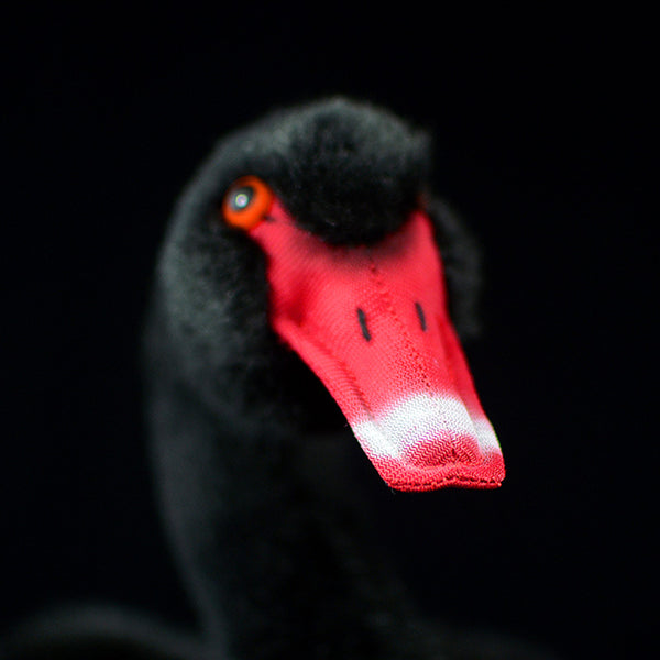 Black swan plush 24cm(9.5in)