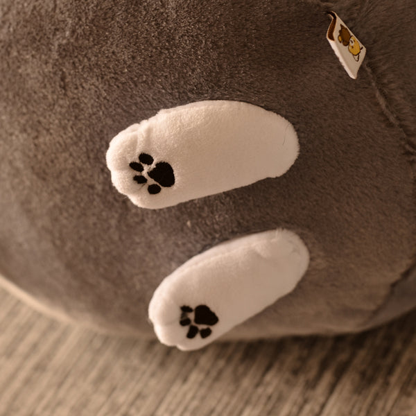 Fat cat is leaving home plush