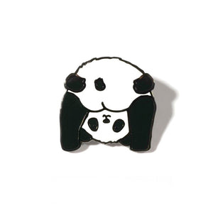 непослушная панда булавка