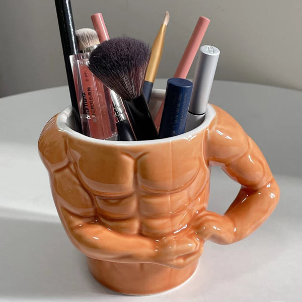 Muscle Coffee Mug Funny Bodybuilding Ceramic Teacup