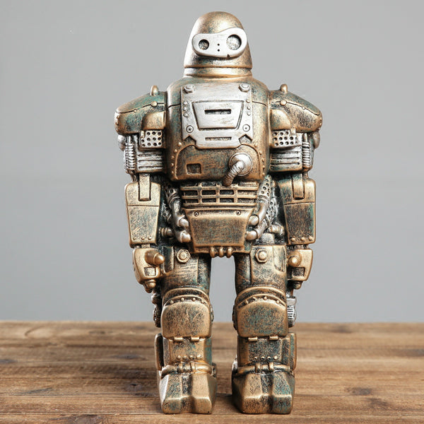 Retro Machinarium Style Robot Desktop Figur
