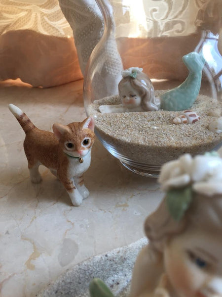 lovely cat figurine