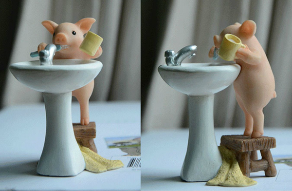 cute pig figurine