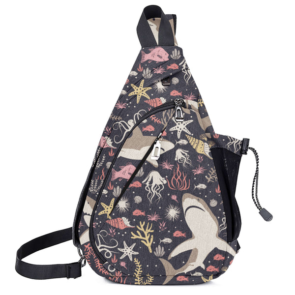 Sling Bag, Crossbody Sling Backpack, Water Resistant Shoulder Bag