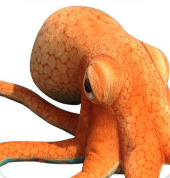 Realistic big octopus plush